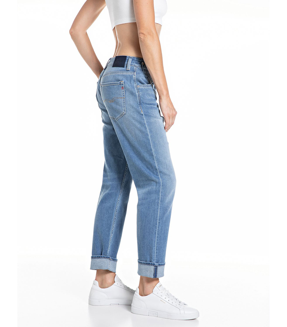 スリムボーイフィットMARTY Touch denim 詳細画像 ブルー 3